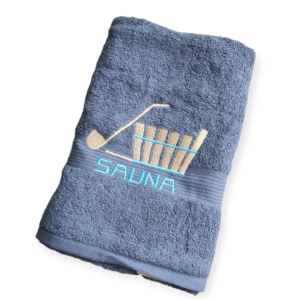 Saunalina "SAUNA" 70x140cm Hea imamisvõime Kiire kuivamine hoiab ära hallituse tekke