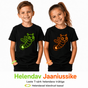 Helendav Jaaniussike – laste T-särk