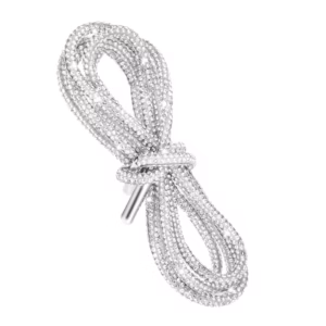 Kristallidega nöör kapuutsile -120cm