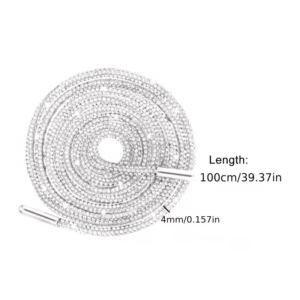 Kristallidega nöör kapuutsi sisse