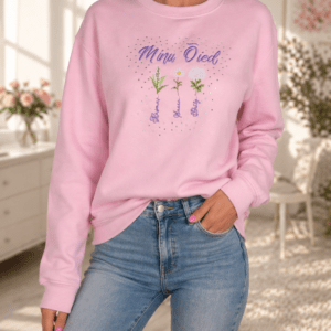 Tikandiga pusa "Minu Õied" laste nimedega+ säravad kristallid